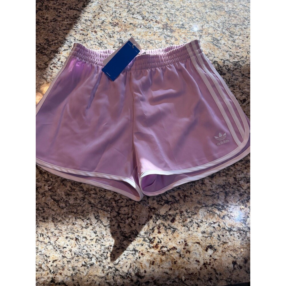 Adidas women’s Shorts size small purple new W tag